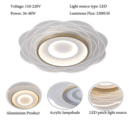 Ring Flush Mount Ceiling Light