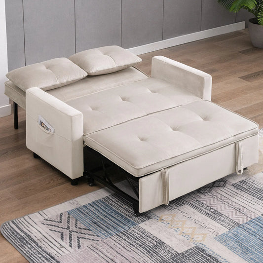 Pull Out Convertible Futon Sofa Bed