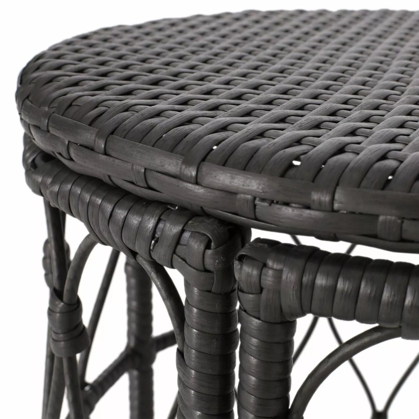 Mayo Wicker Round Rattan Coffee Table