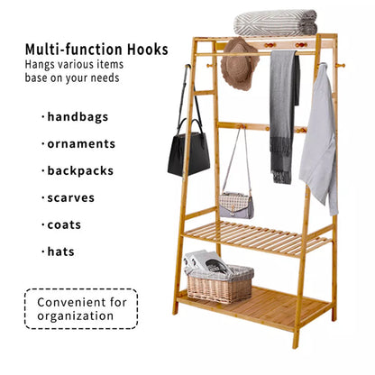 31" Heavy Duty Wardrobe Clothes Rack