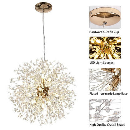 Sparks Sputnik Modern Dining Room Chandelier