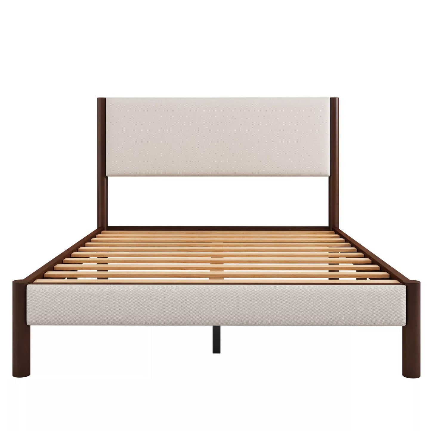 May Queen Size Mid Century Bed Frame