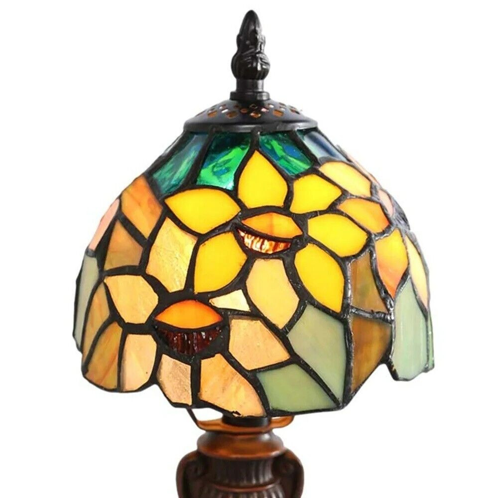 Sunflower Tiffany Bedside Table Lamp