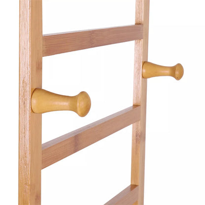 30" Heavy Duty Wood Wardrobe Clothes Rack