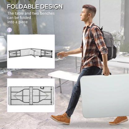 Ollie Foldable Picnic Bench Table