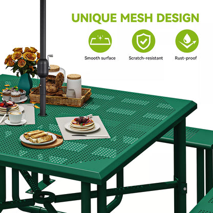 Outdoor Heavy Duty Picnic Table