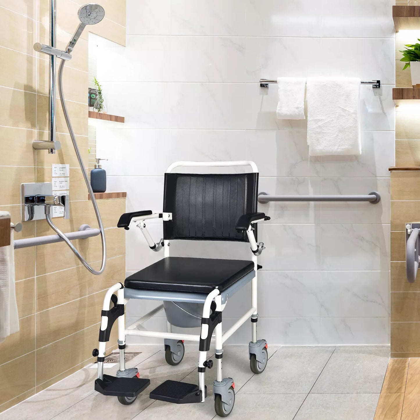 Laila Elderly Shower Wheelchair