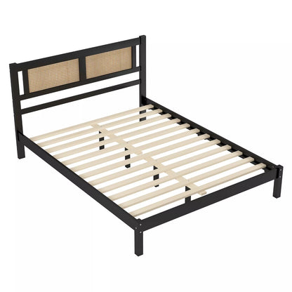 Zaara Queen Size Rattan Bed Frame