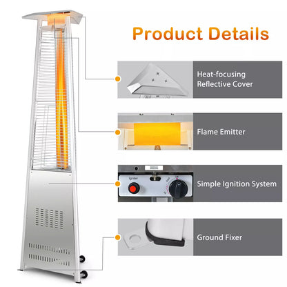 42000 BTU Outdoor Patio Gas Heater