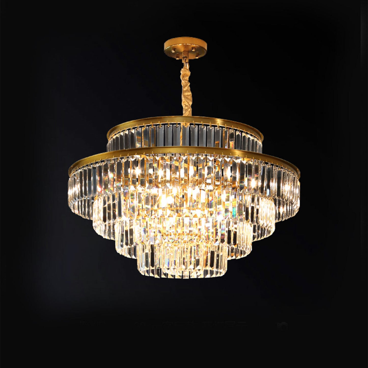 Diamond Crystal Dining Room Chandelier