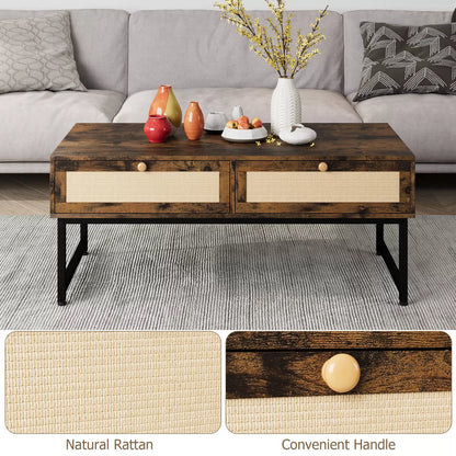 Johns Rattan Coffee Table