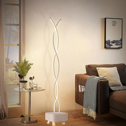 Modern Twist Living Room Floor Lamp