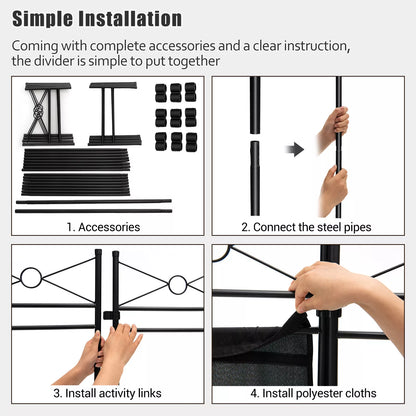 Steel Room Dividers Partition Screen