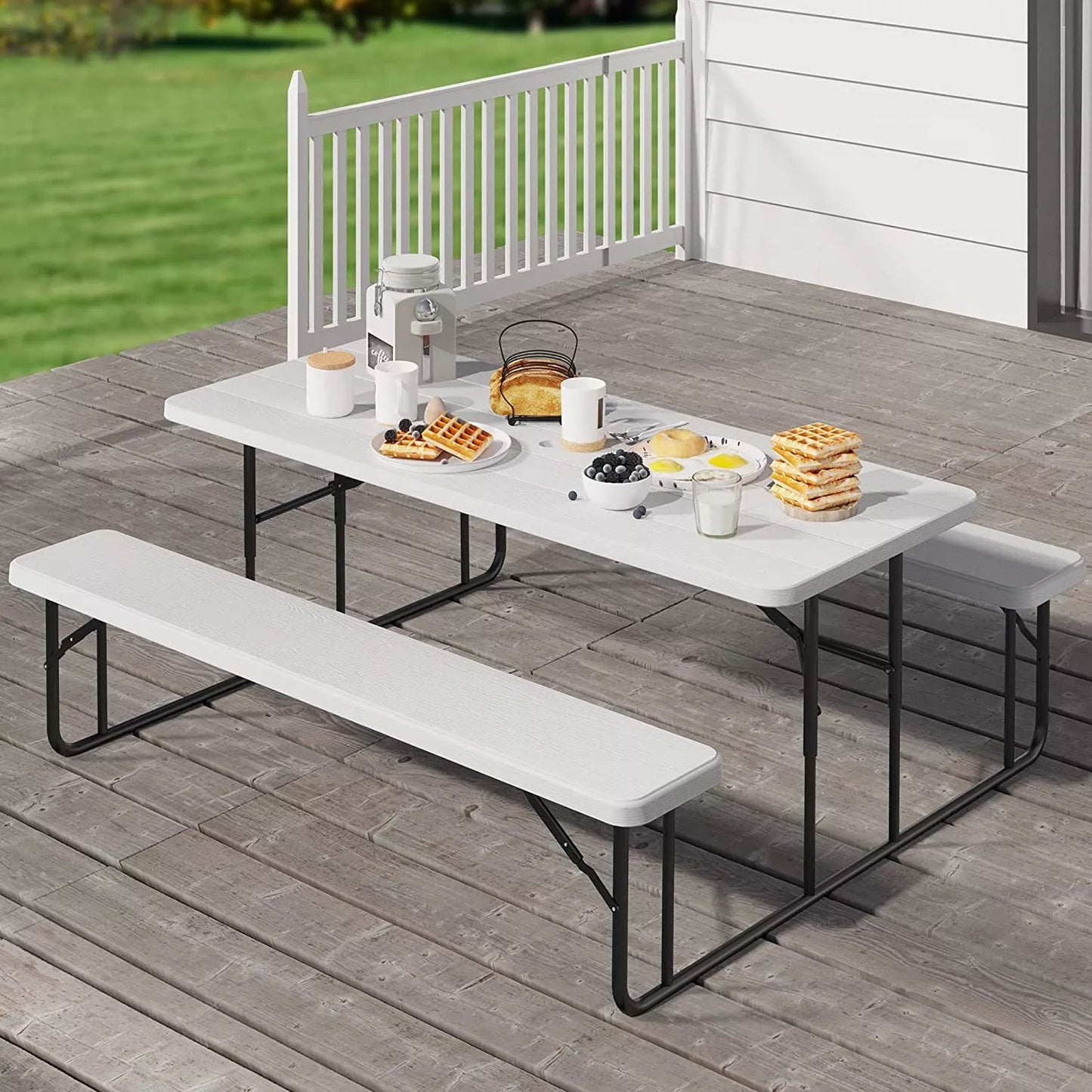 6FT Outdoor Picnic Table