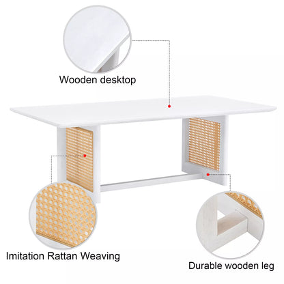 West Rattan Coffee Table