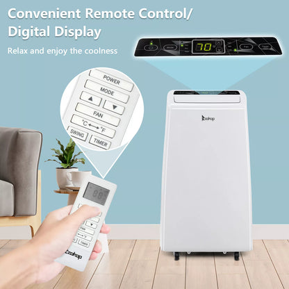 Portable Air Conditioner With Heater & Dehumidifier