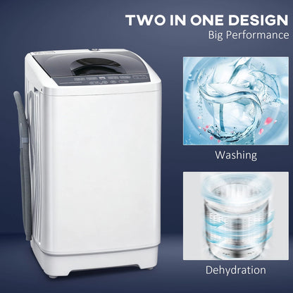 9.9lbs Portable Apartment Ventless Washer & Dryer Combo