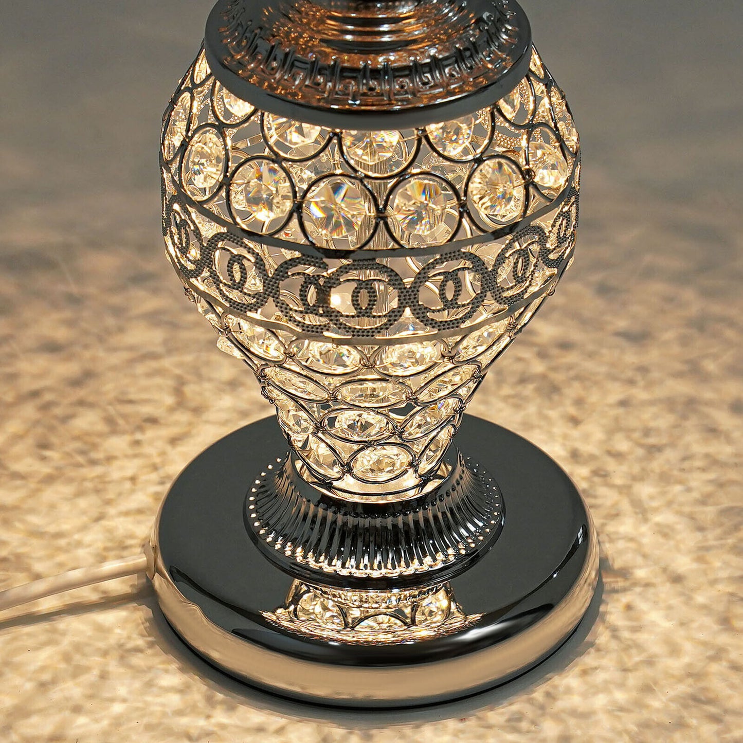 Luxury Crystal Bedside Table Lamp