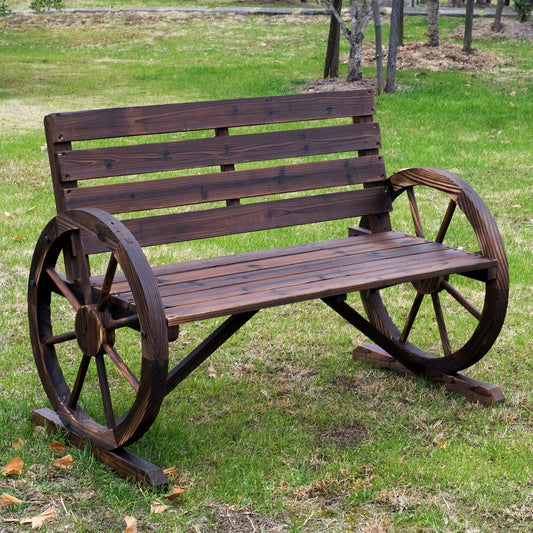 Moran Outdoor Wood Garden Bench