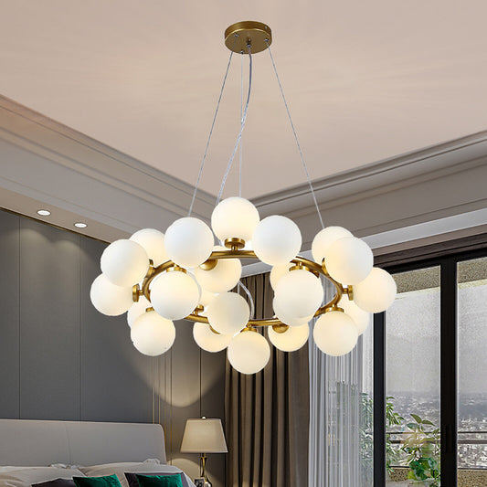 Round Bubble Dining Room Chandelier