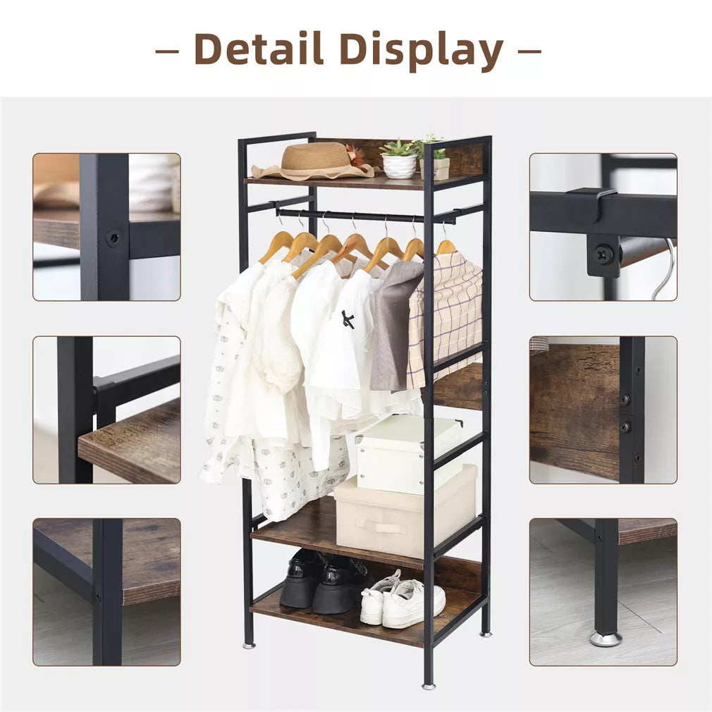 23" Heavy Duty Wardrobe Clothes Rack