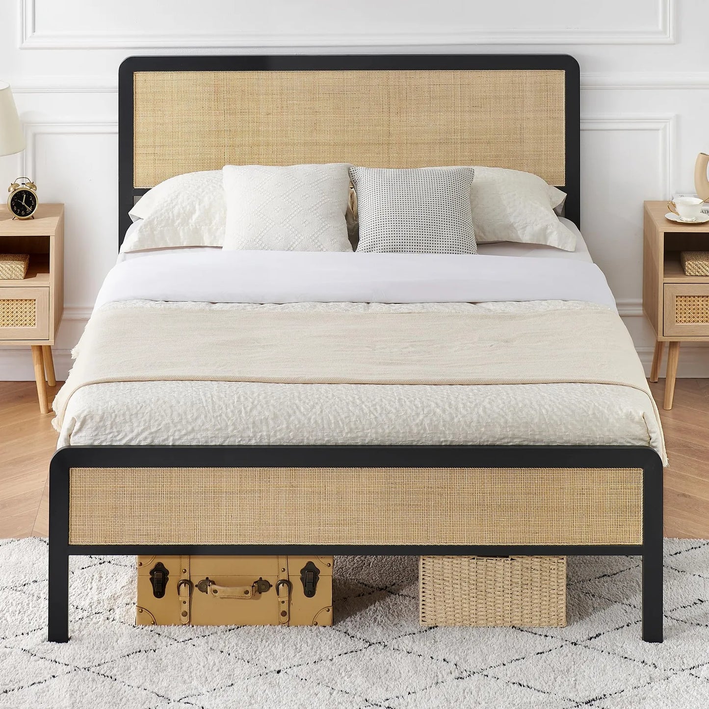 Jon Rattan Bed Frame