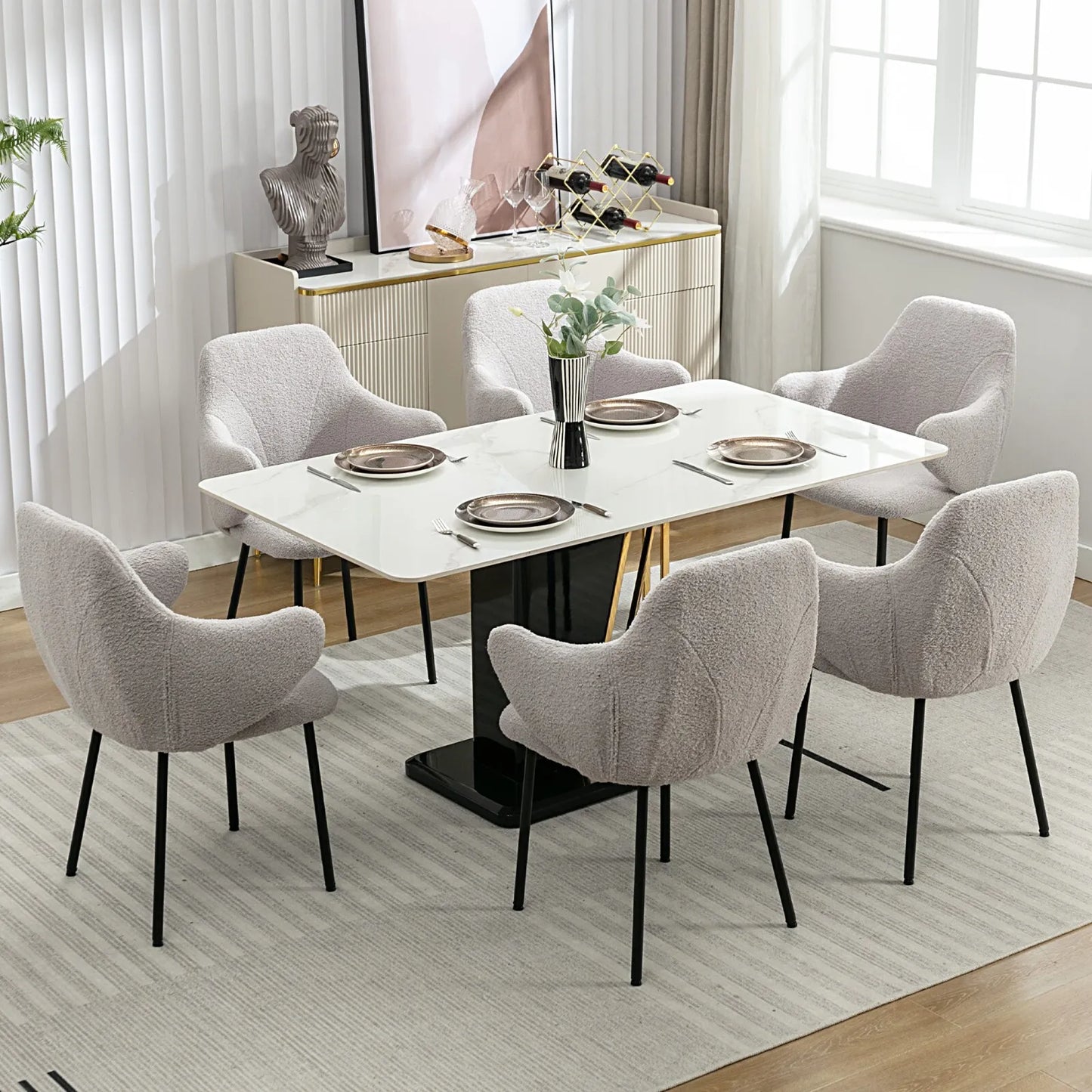 Anya Modern Dining Chair (Set of 6)