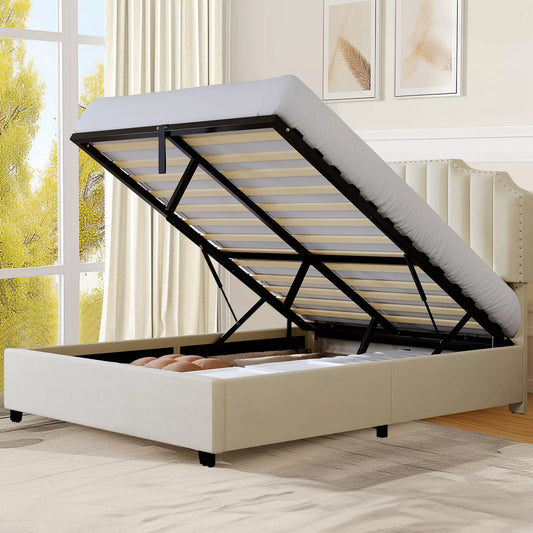 Lara Plateform Bed Frame With Storage