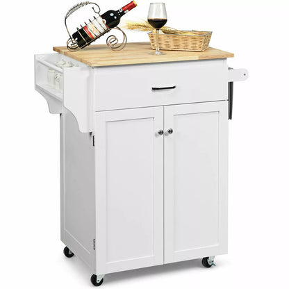 Hurst Small Rolling Kitchen Island