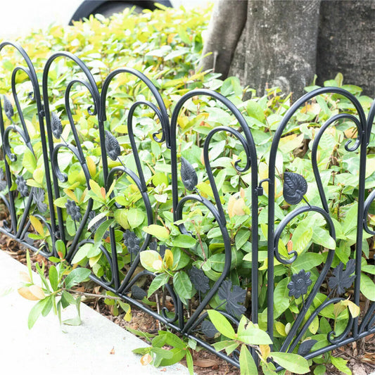 Maple Leaf Decorative Garden Fence