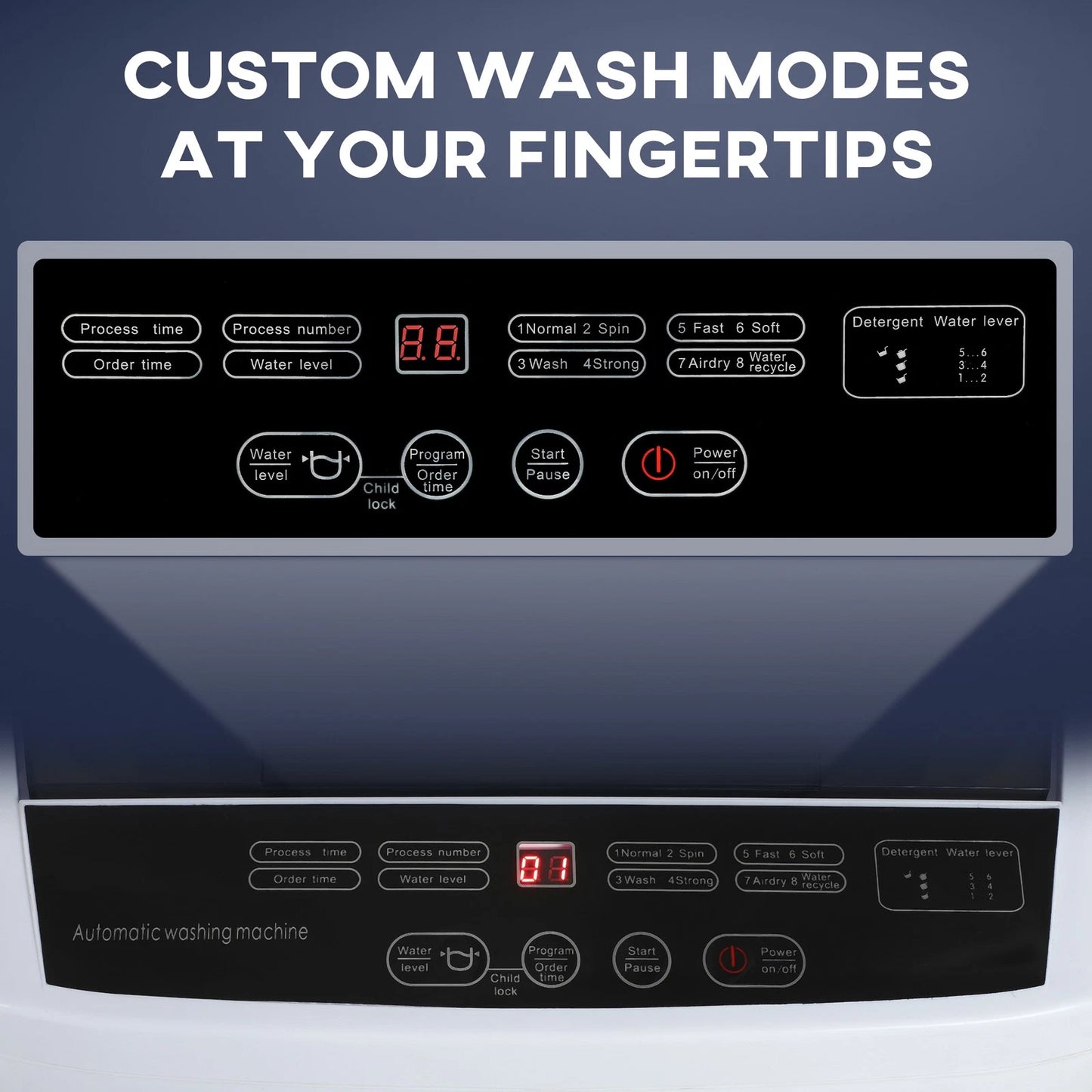 9.9lbs Portable Apartment Ventless Washer & Dryer Combo