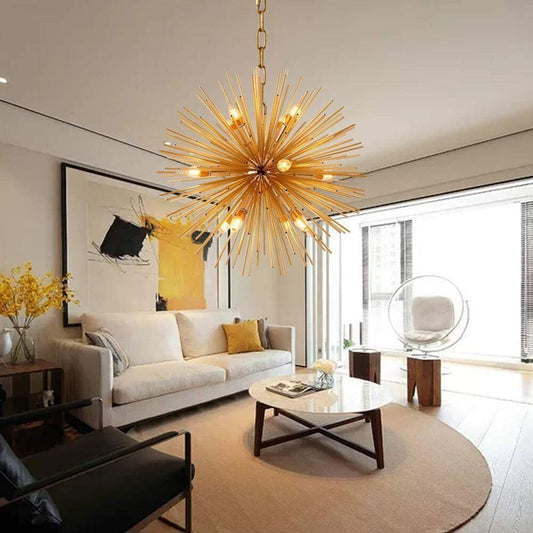 Fireworks Sputnik Modern Dining Room Chandelier