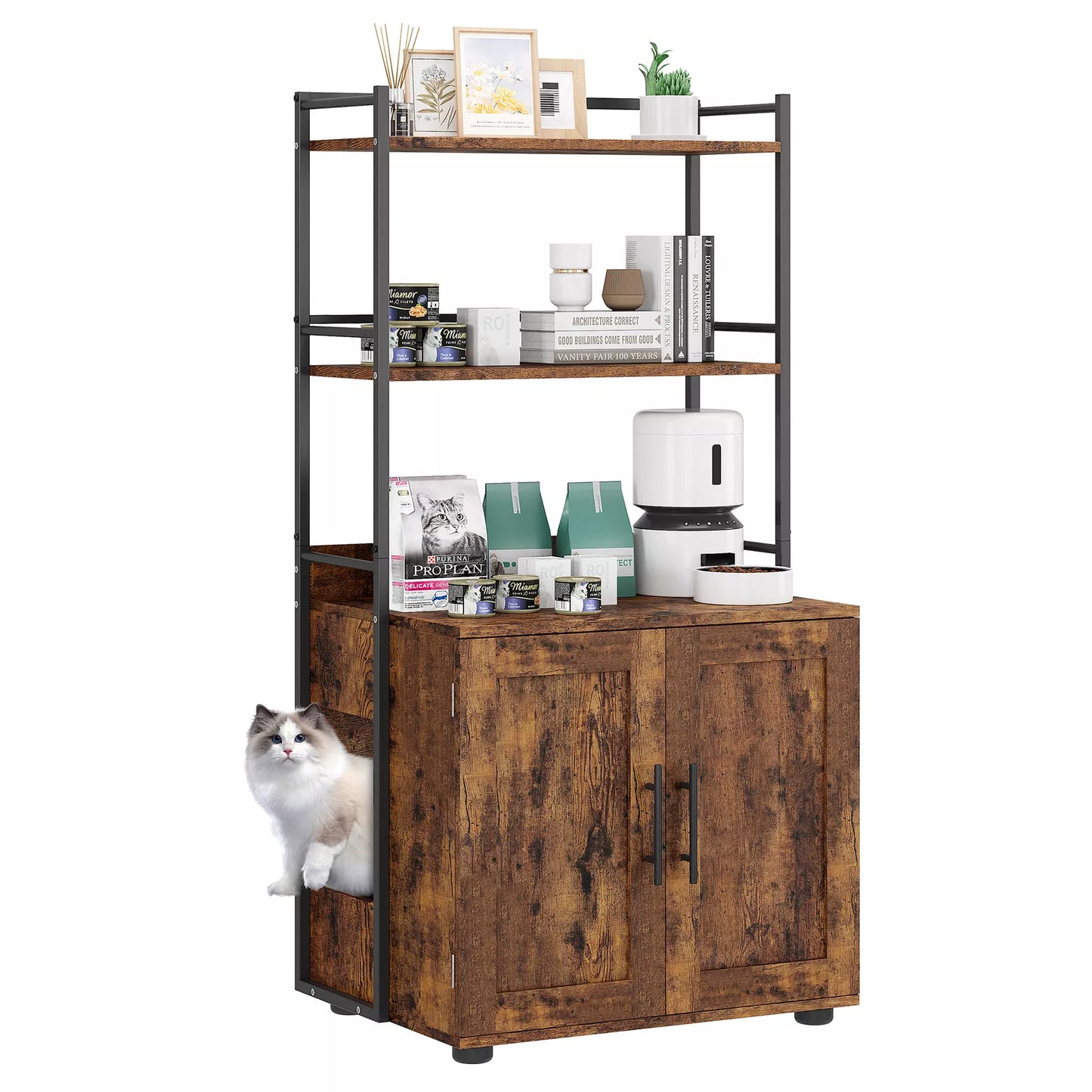 Wilma Cat Litter Box Enclosure Furniture