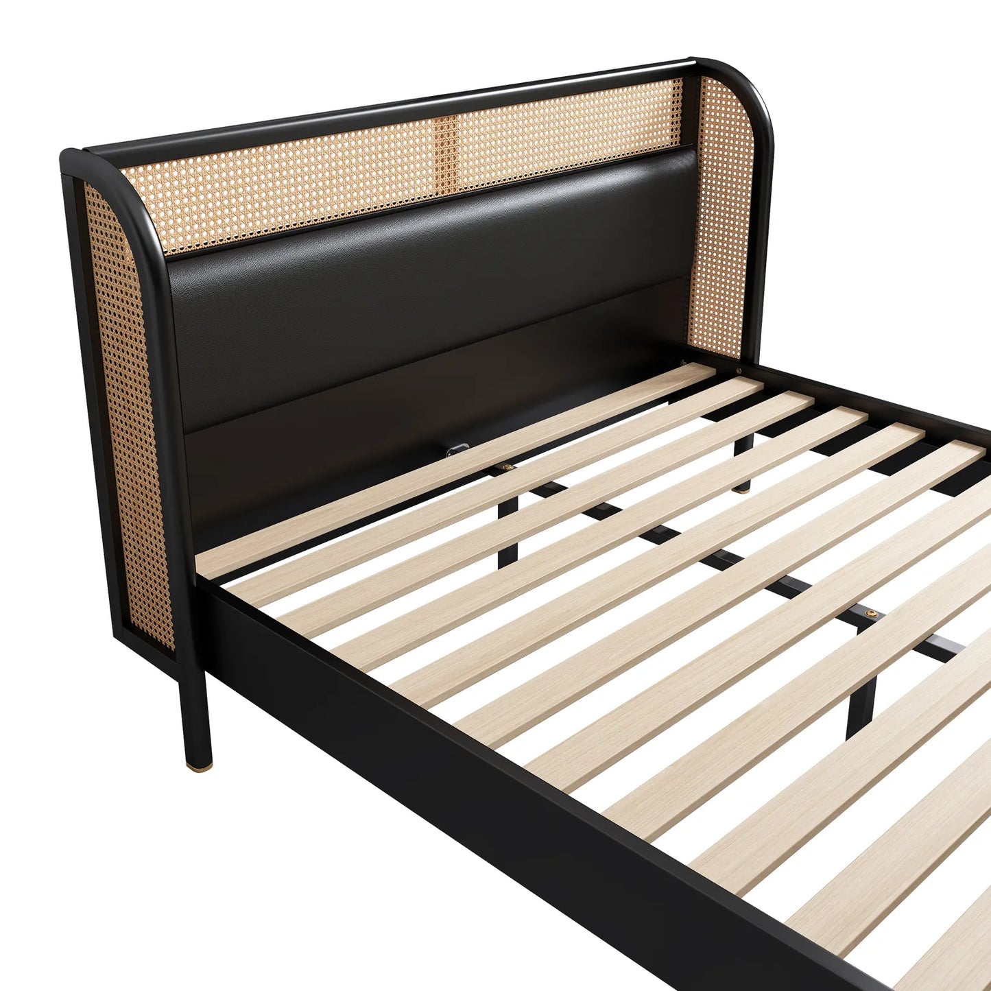 Leia Queen Size Rattan Bed Frame