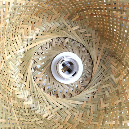 Bamboo Living Room Standing Floor Lamp