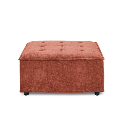 Chenille Modular L Shaped Sectional Couch