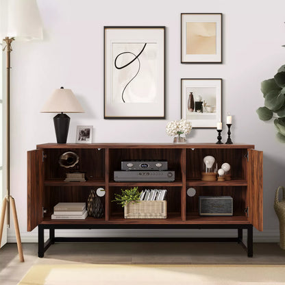 Zac Mid Century TV Media Cabinet Console