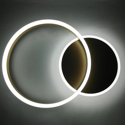 Modern Eclipse Flush Mount Ceiling Light