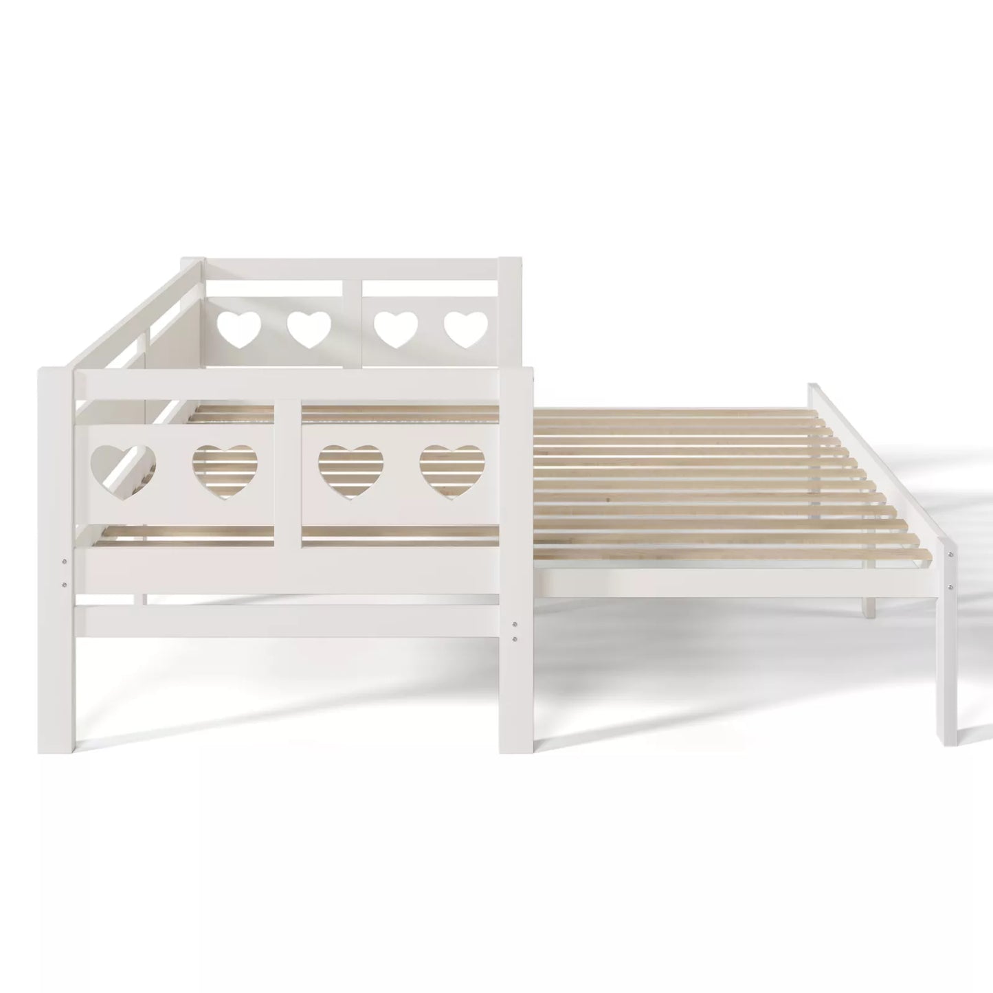 Carl White Twin Trundle Daybed