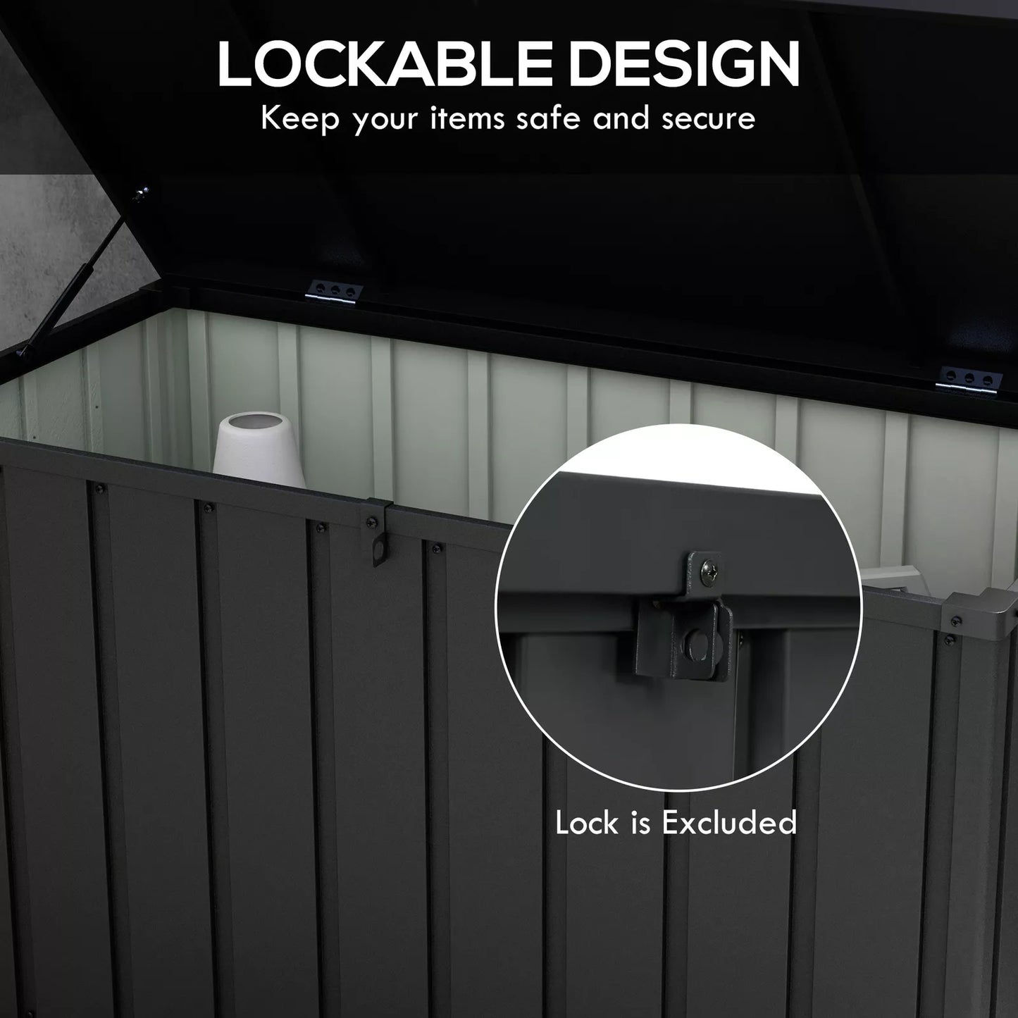 450L Outdoor Waterproof Storage Box