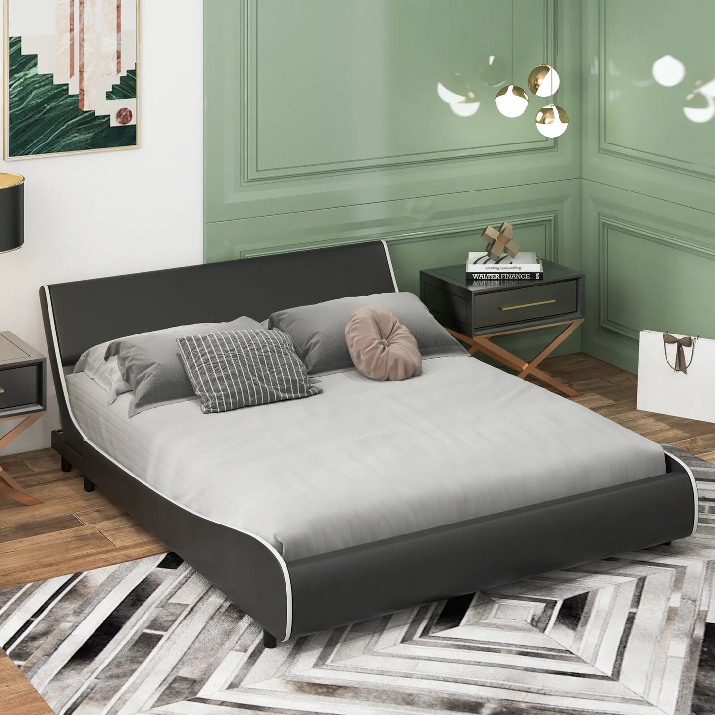 Felix Queen Size Plateform Bed Frame