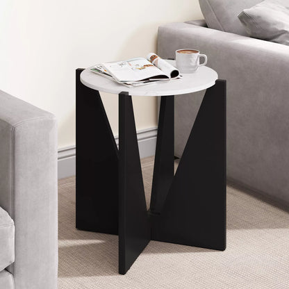 Morse Marble Nightstand Table