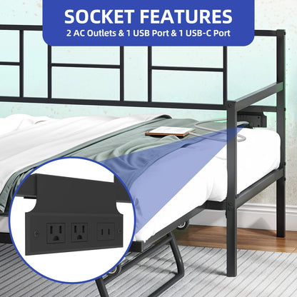 Martin Twin Metal Pop Up Trundle Daybed