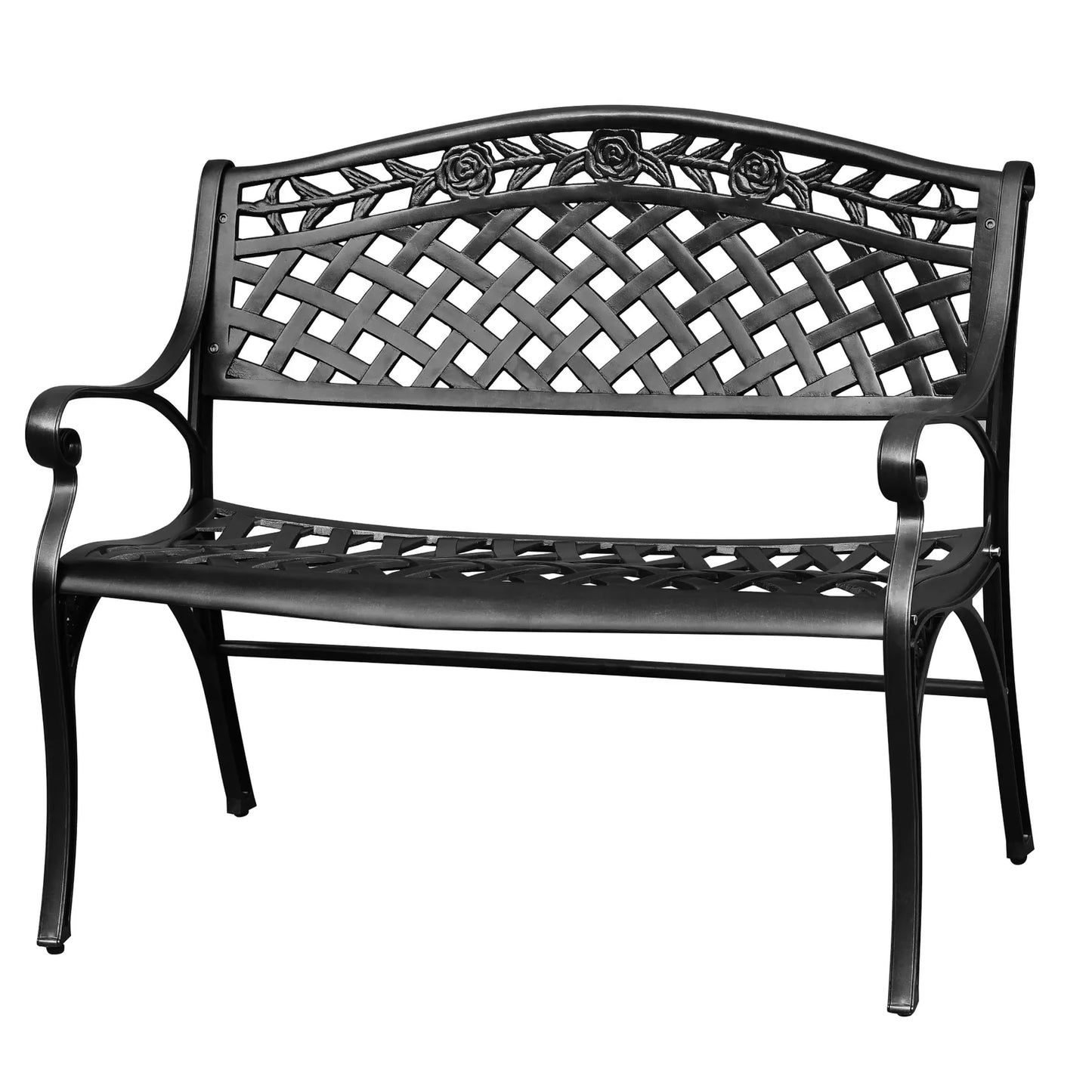 Kurt Outdoor Metal Garden Bench