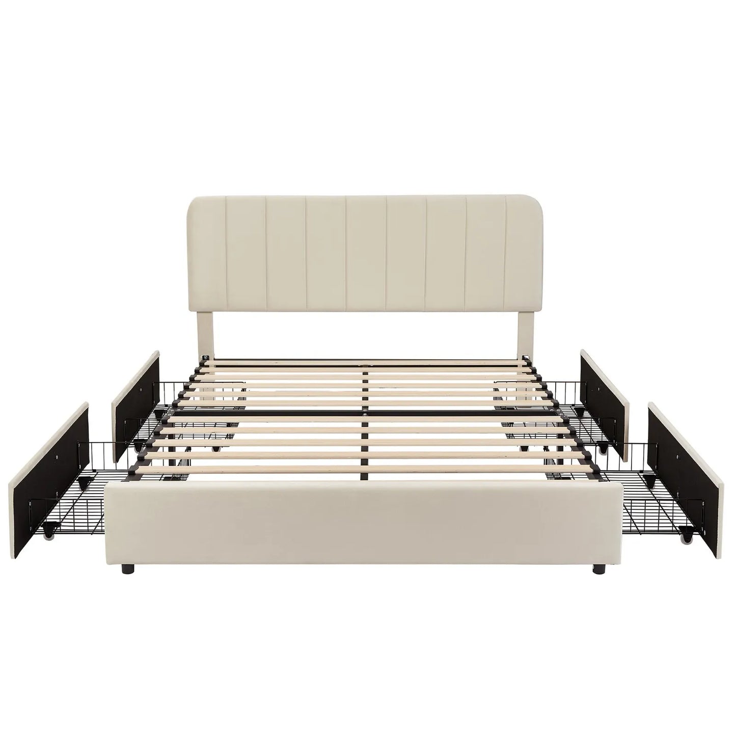 Diaz Plateform Bed Frame With Storage