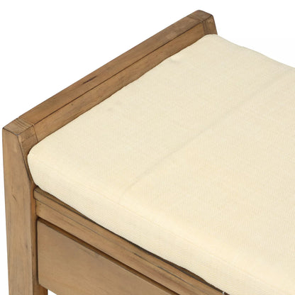 Zaina Indoor Wooden Storage Bench