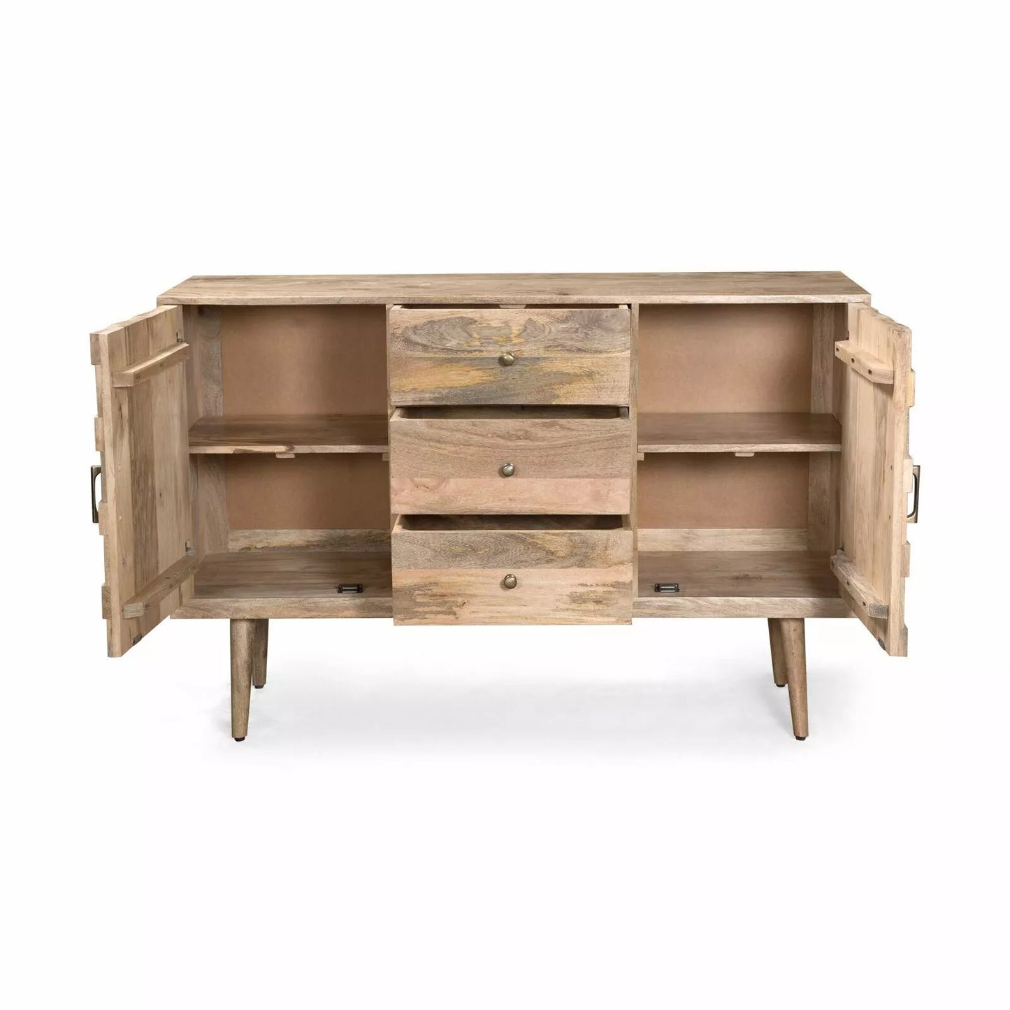 Kyle Solid Wood Sideboard Buffet Cabinet