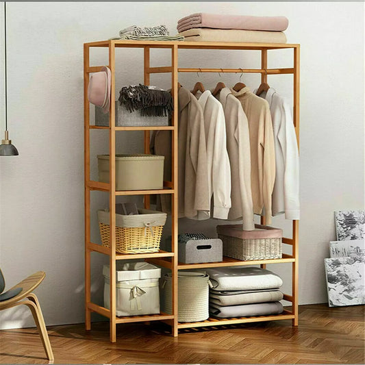 35" Heavy Duty Wardrobe Clothes Rack