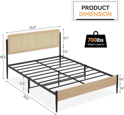 Rita Rattan Bed Frame