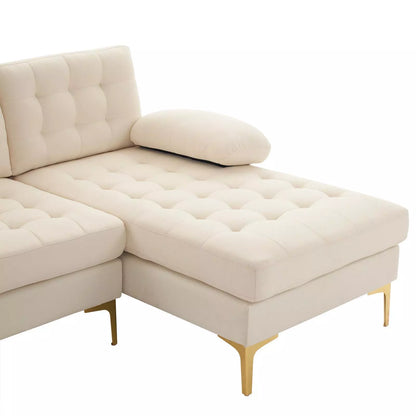 Contemporary U Shaped Sectional Couch